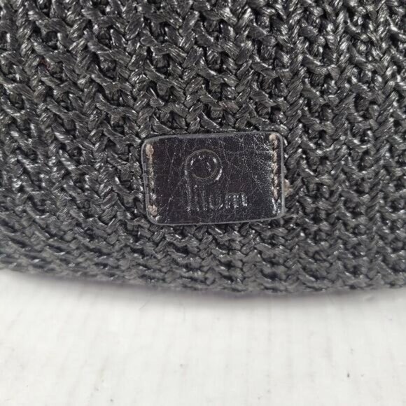 Plum Brand Multicolored Fabric Southwestern Wood Accent Woven Shoulder Handbag - Picture 3 of 12